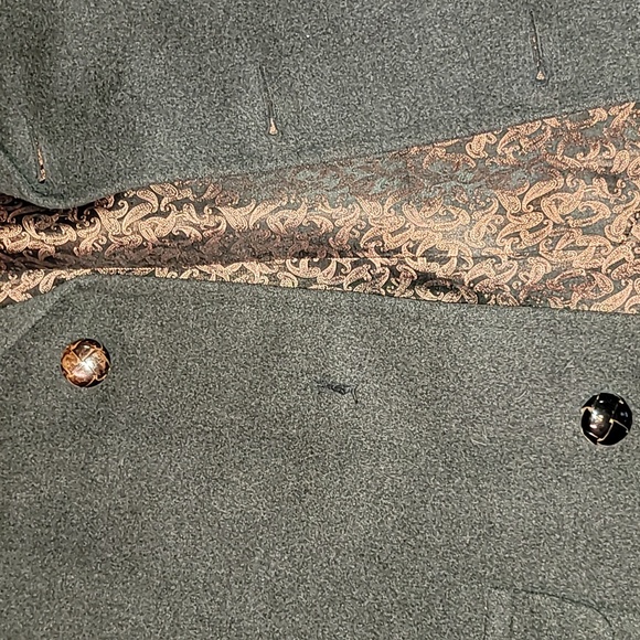 Vintage. Made in Japan. Wool long-coat. ESQUIRE. Quality Liner. Men's Medium - Picture 4 of 14